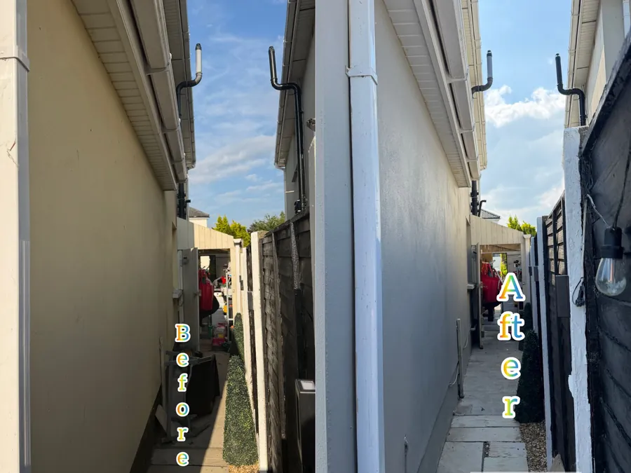 Exterior repaint in Donabate, North County Dublin by Original Dublin Painter