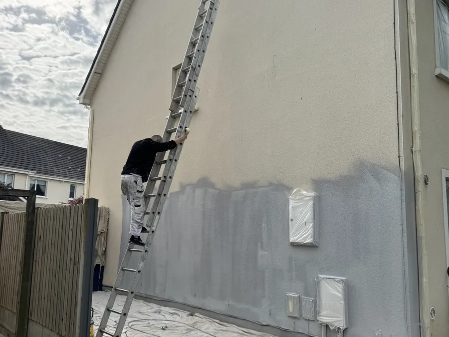Exterior painting in Lusk, North County Dublin by Original Dublin Painter
