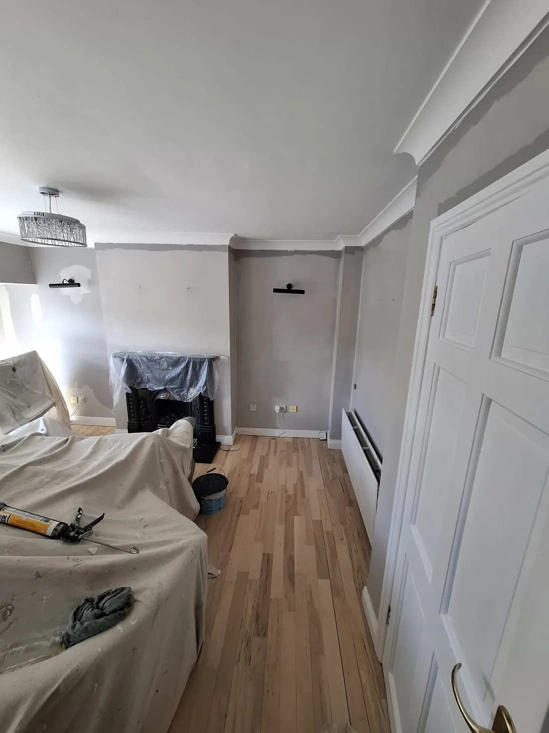 Professionally painted open-plan Dublin home