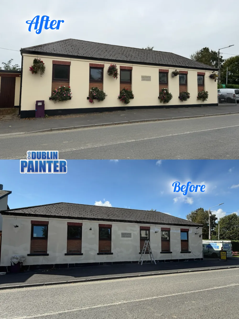 Exterior repaint in Dublin by Original Dublin Painter