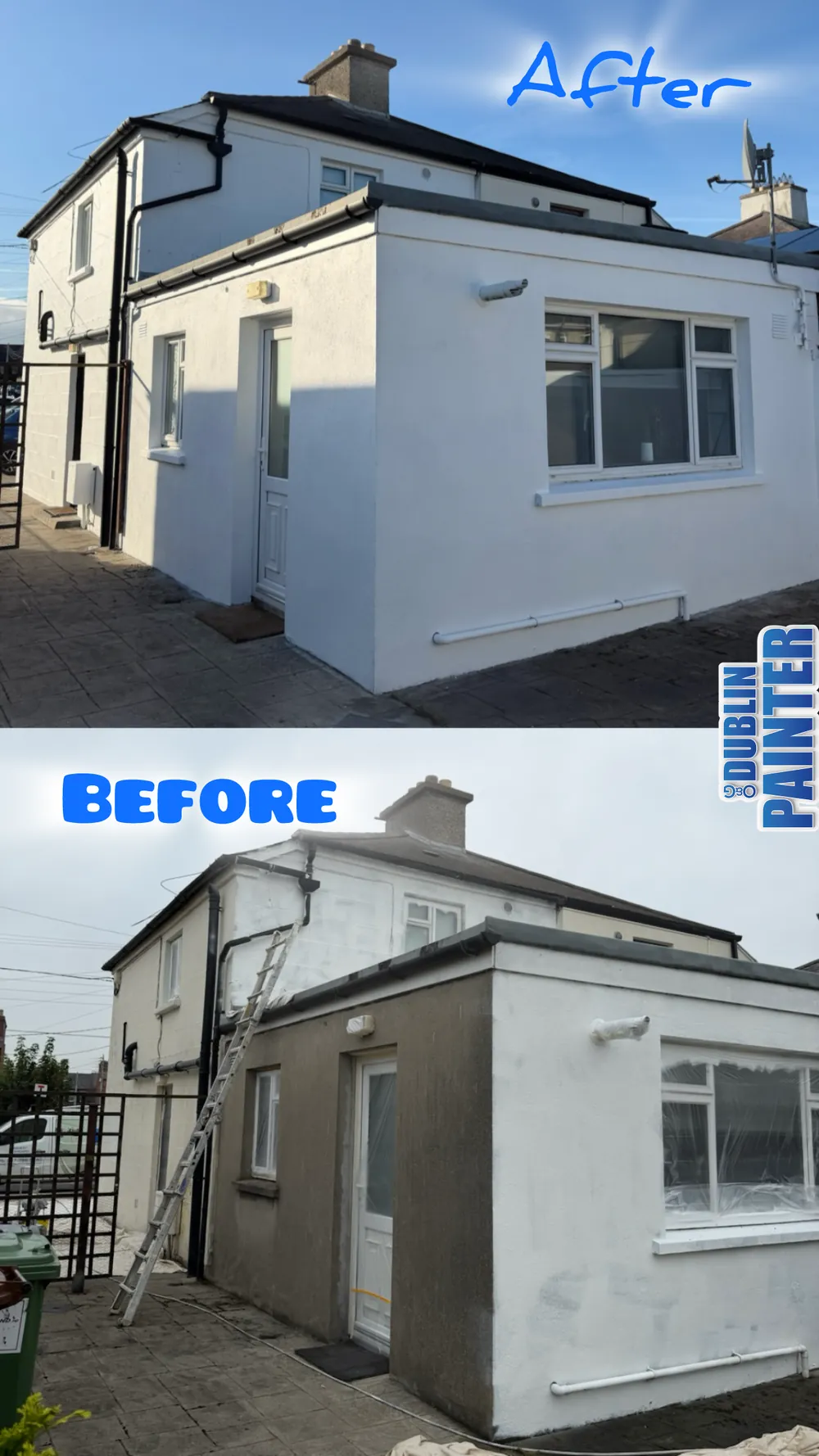 Bungalow repaint in Dublin by Original Dublin Painter